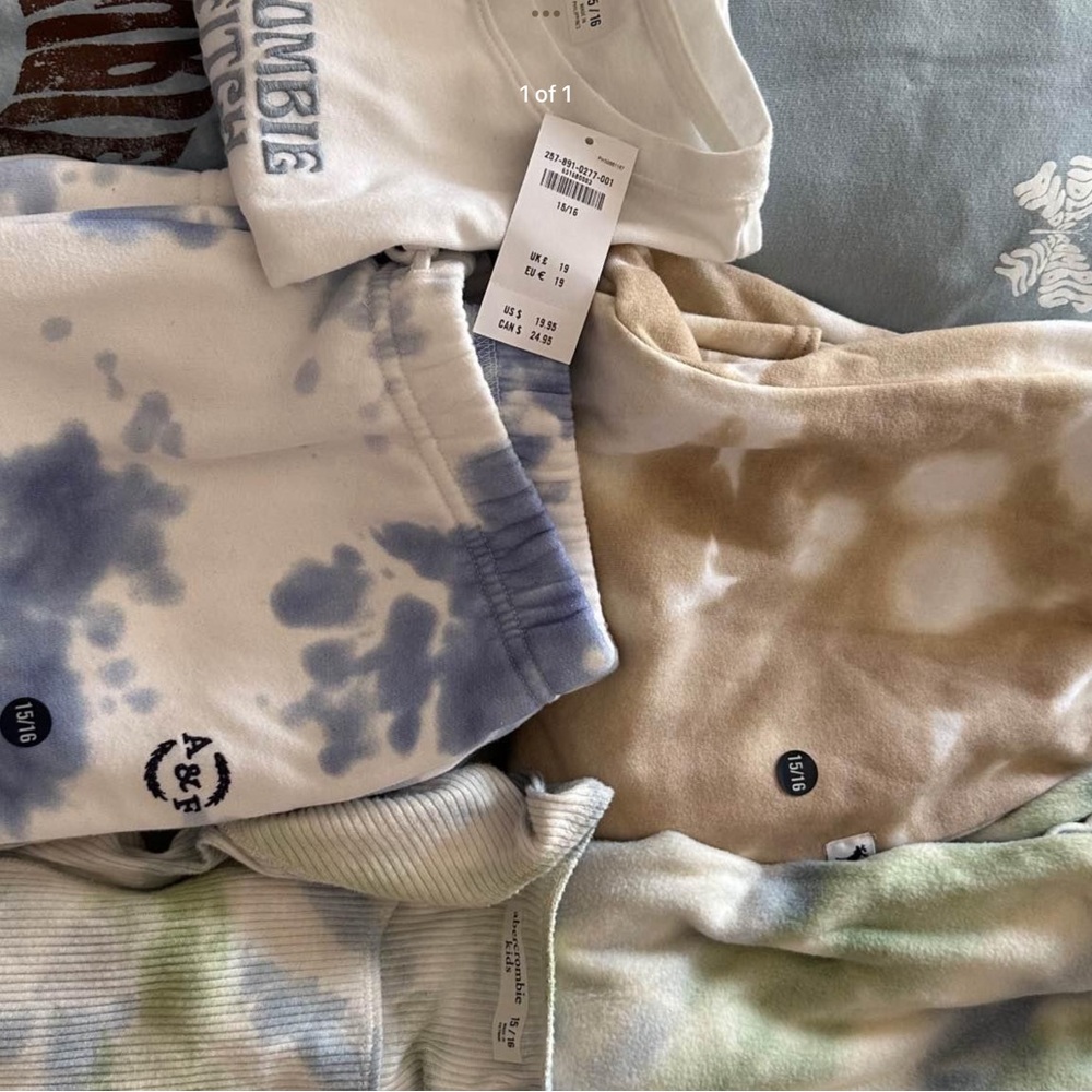 Girls lot of clothes New Abercrombie kids